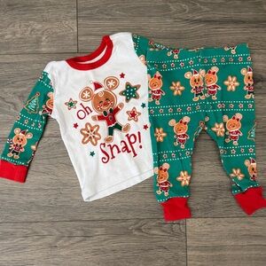 Disney Baby OH SNAP Mickey Mouse Christmas Pajamas